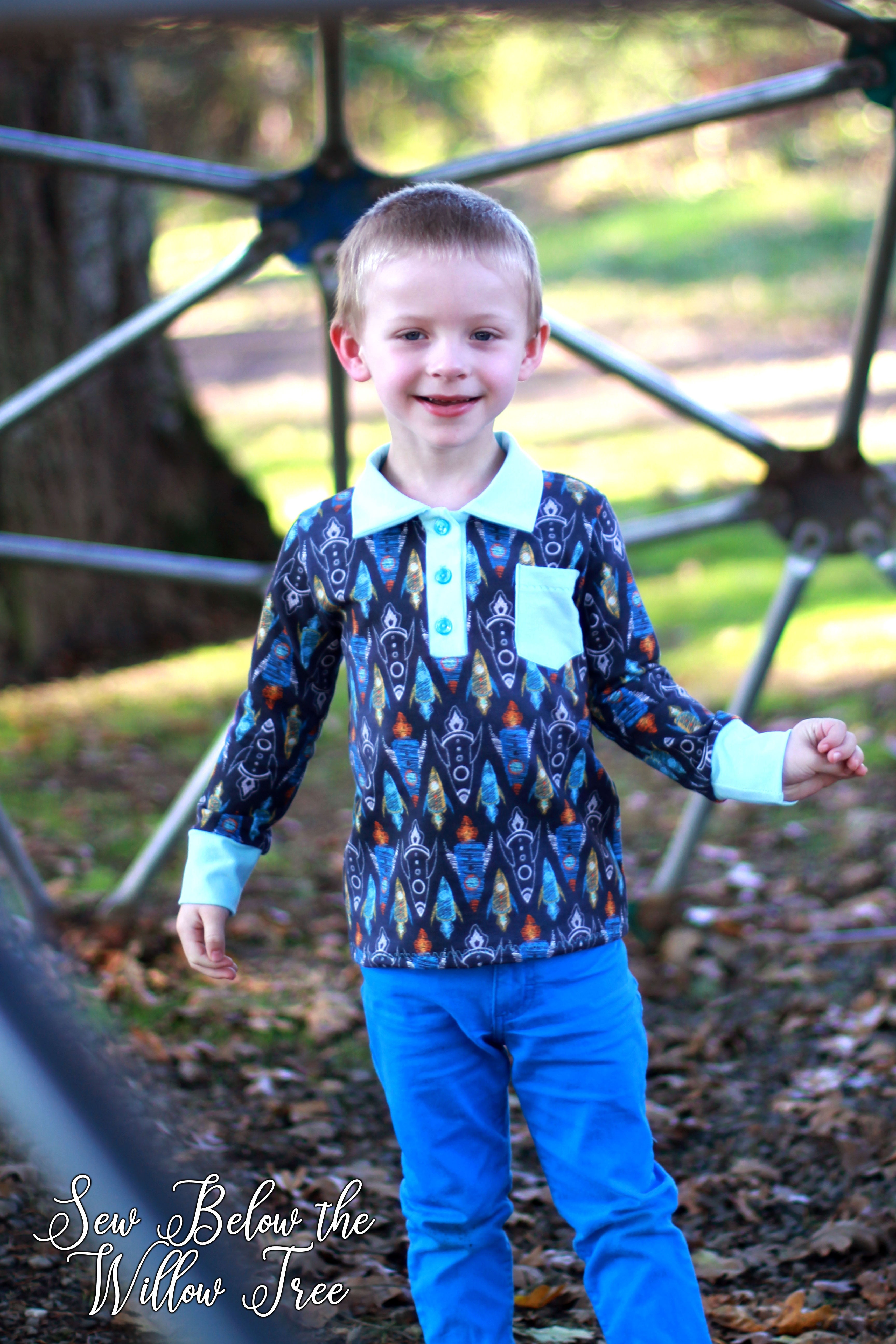 Kid's Preppy Polo Pattern Kids