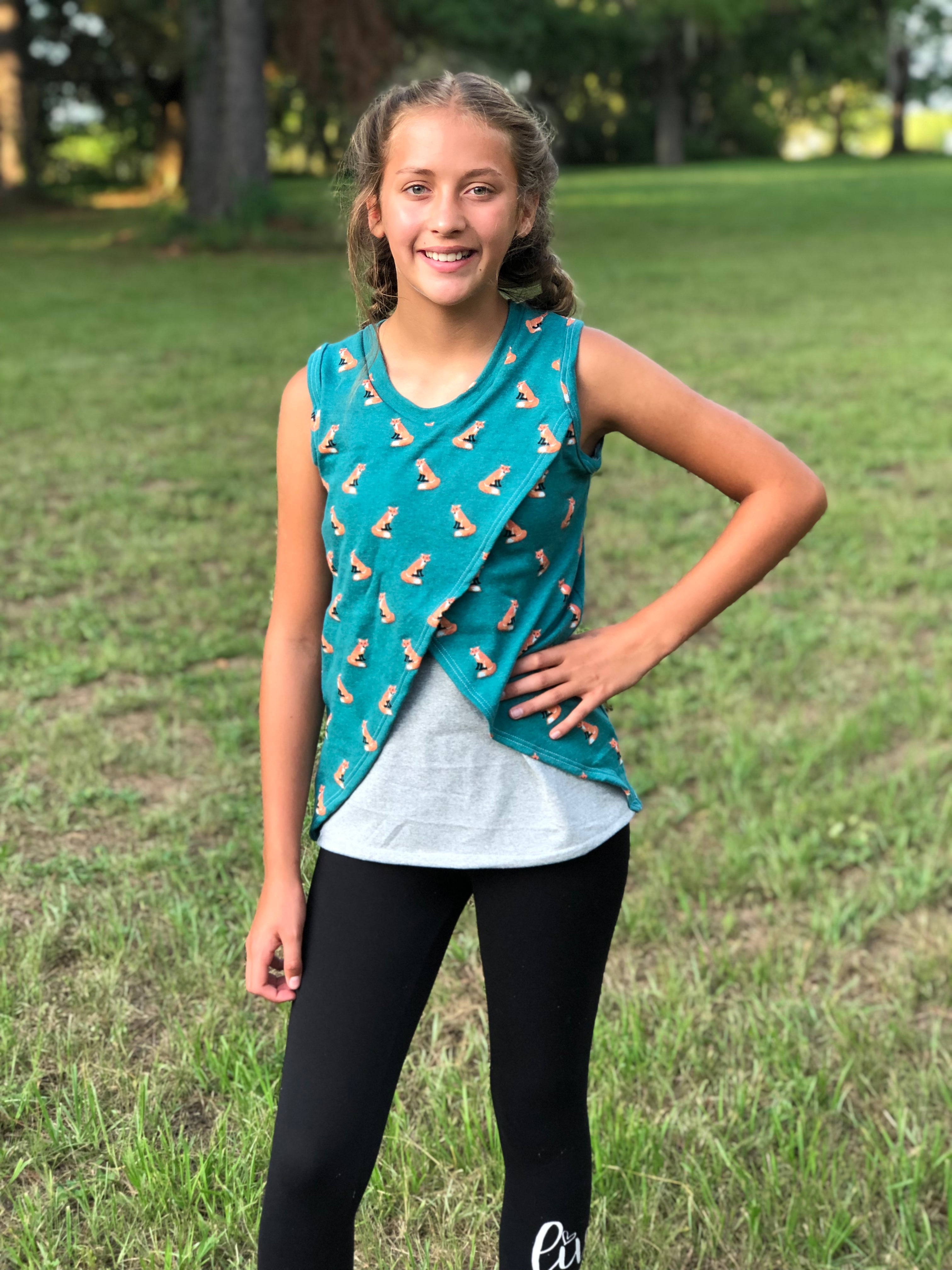 Petal Top Pattern With Nursing Option