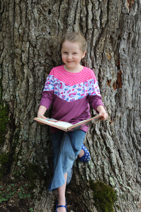 Kid's Book Club Top & Dress Pattern