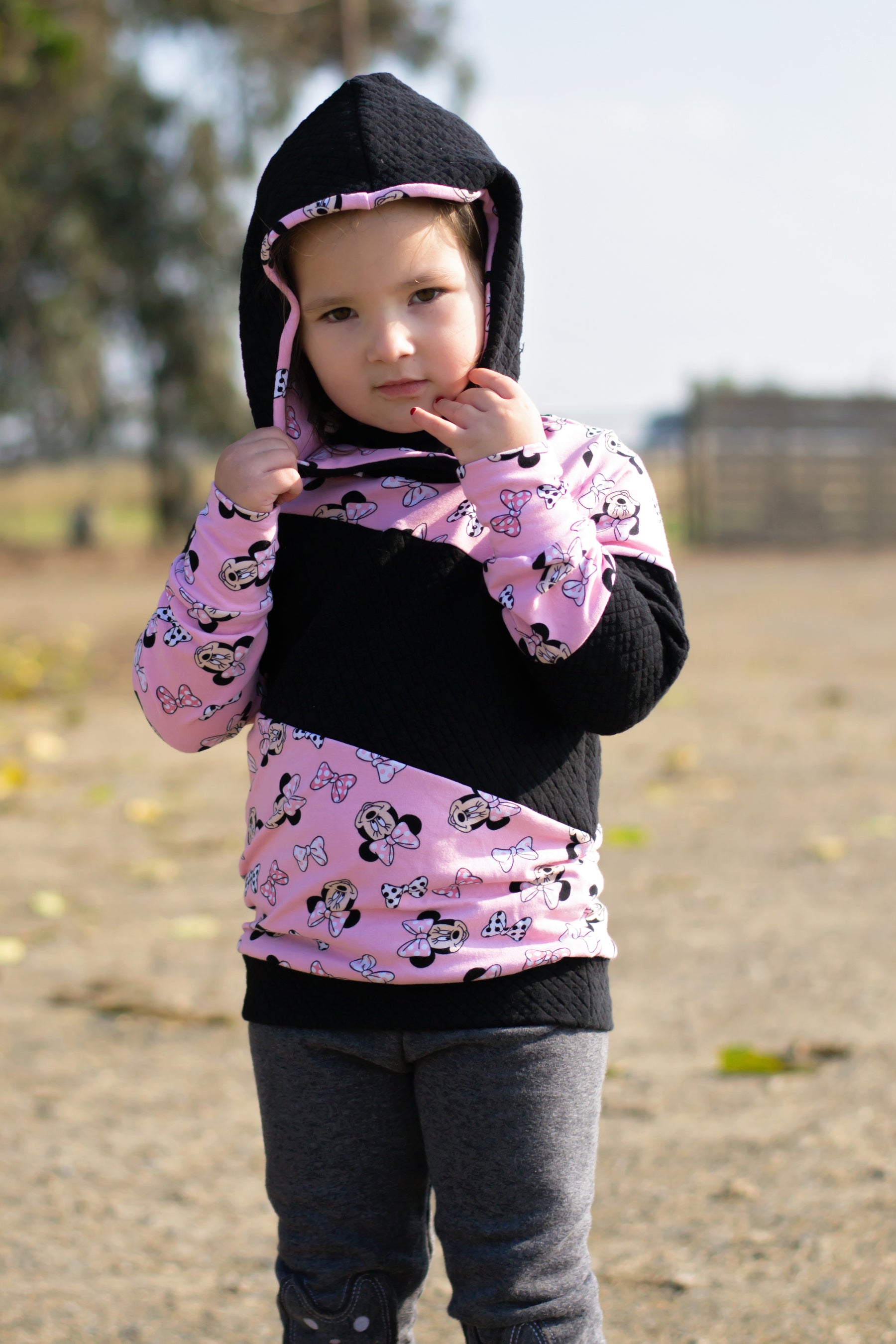 Around the Block Hoodie Pattern (kids)