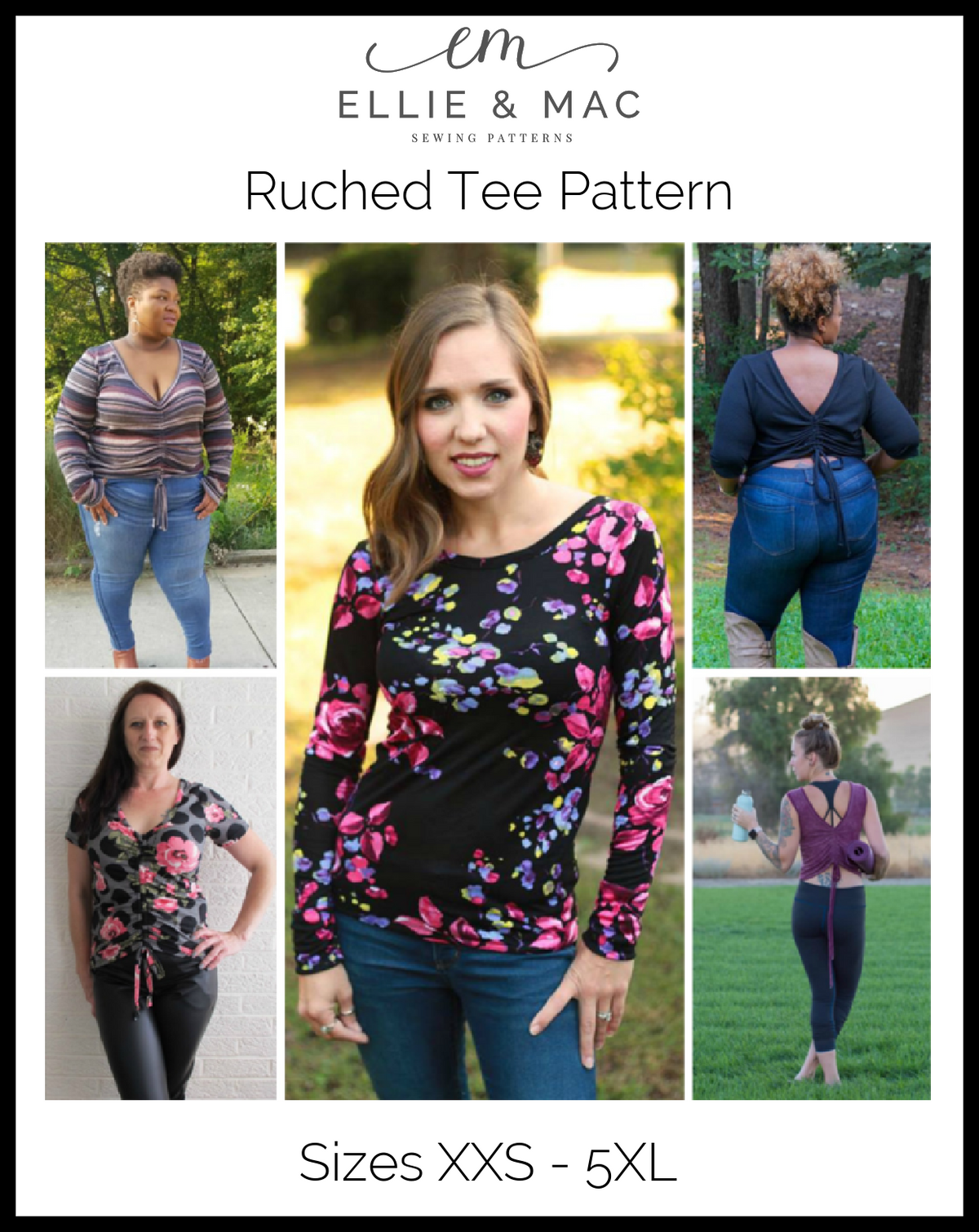 Ruched Tee Pattern