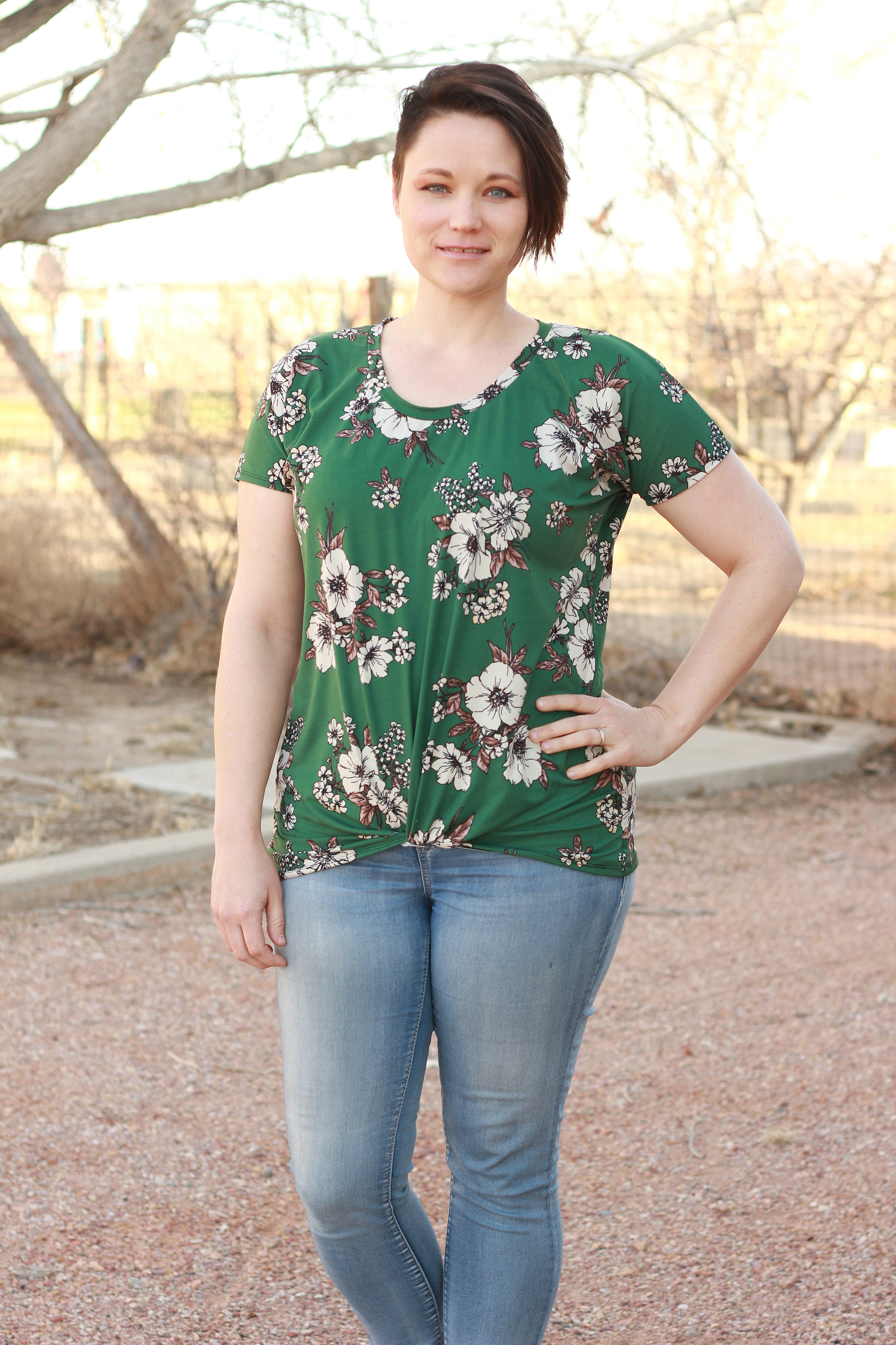Twist It Up Top Pattern (Adult)