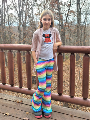 Kids Flare and Straight Pants Pattern