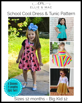 School Cool Tunic & Dress Pattern