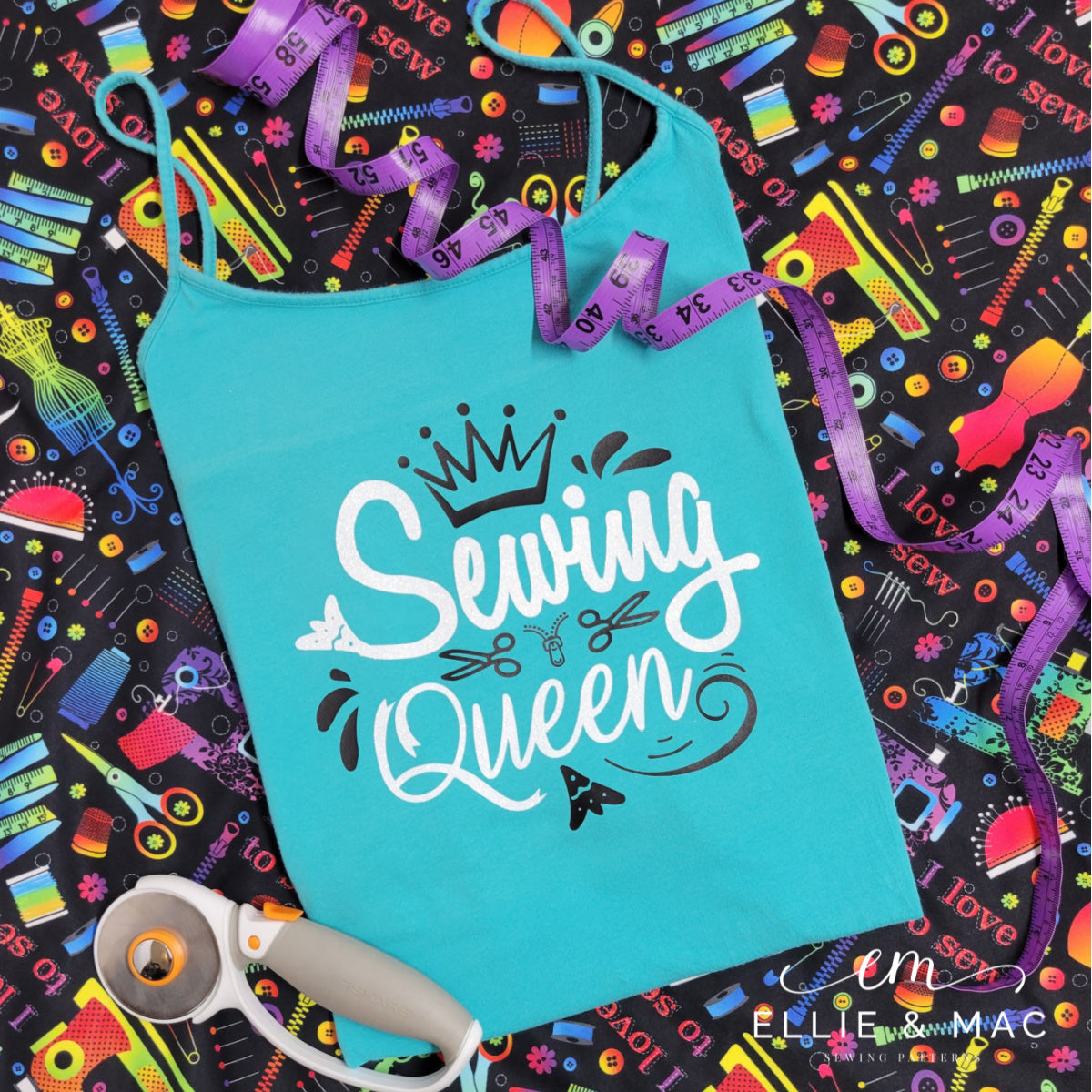 Sewing Queen Cut File