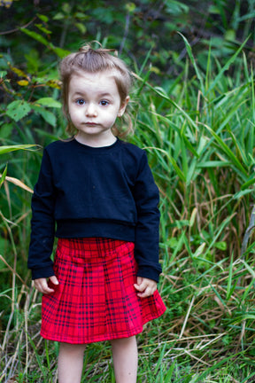 Kids High Waisted Skirt Pattern