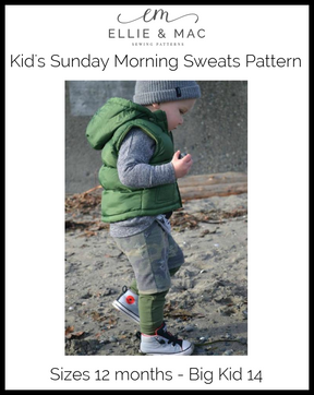 Sunday Morning Sweats Pattern - Clearance Sale