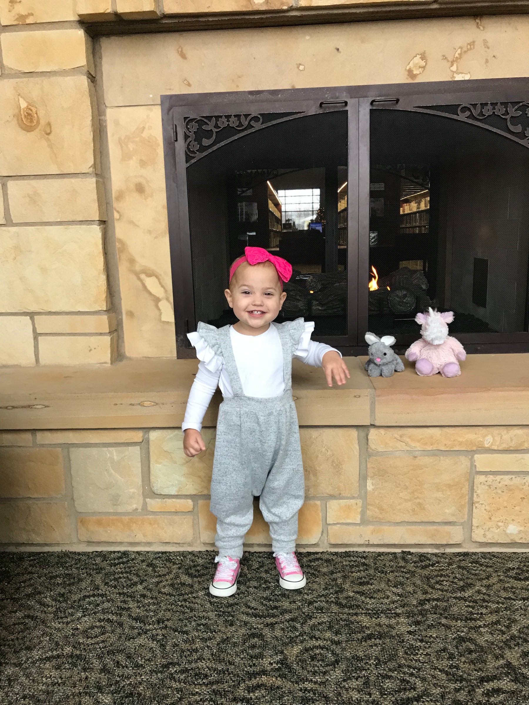 Girls 2025 snowflake jumper