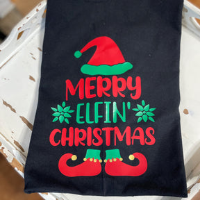 Merry Elfin' Christmas Cut File