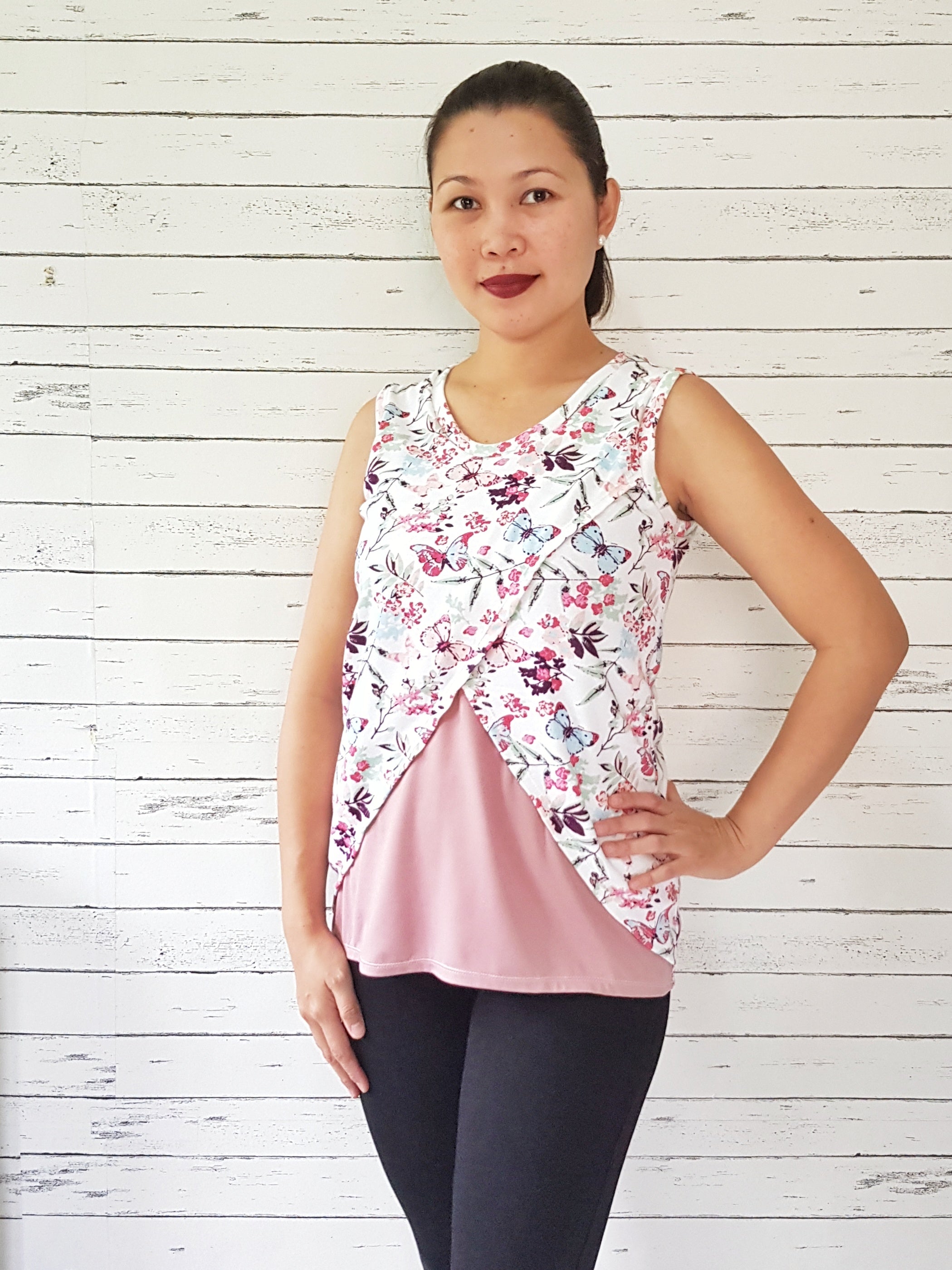 Petal Top Pattern With Nursing Option