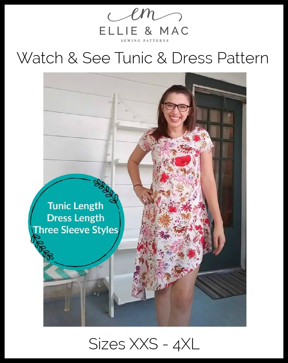 Watch & See Tunic and Dress Pattern - Clearance Sale