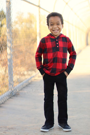 Kids Flare and Straight Pants Pattern