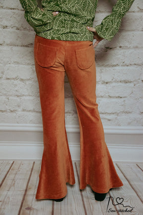 Kids Flare and Straight Pants Pattern