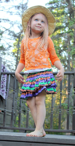 Be Frilly Skirt Pattern - Ellie and Mac, Digital (PDF) Sewing Patterns | USA, Canada, UK, Australia