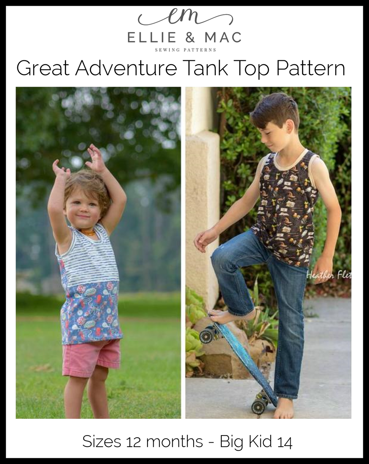Great Adventure Tank Top Pattern - Clearance Sale