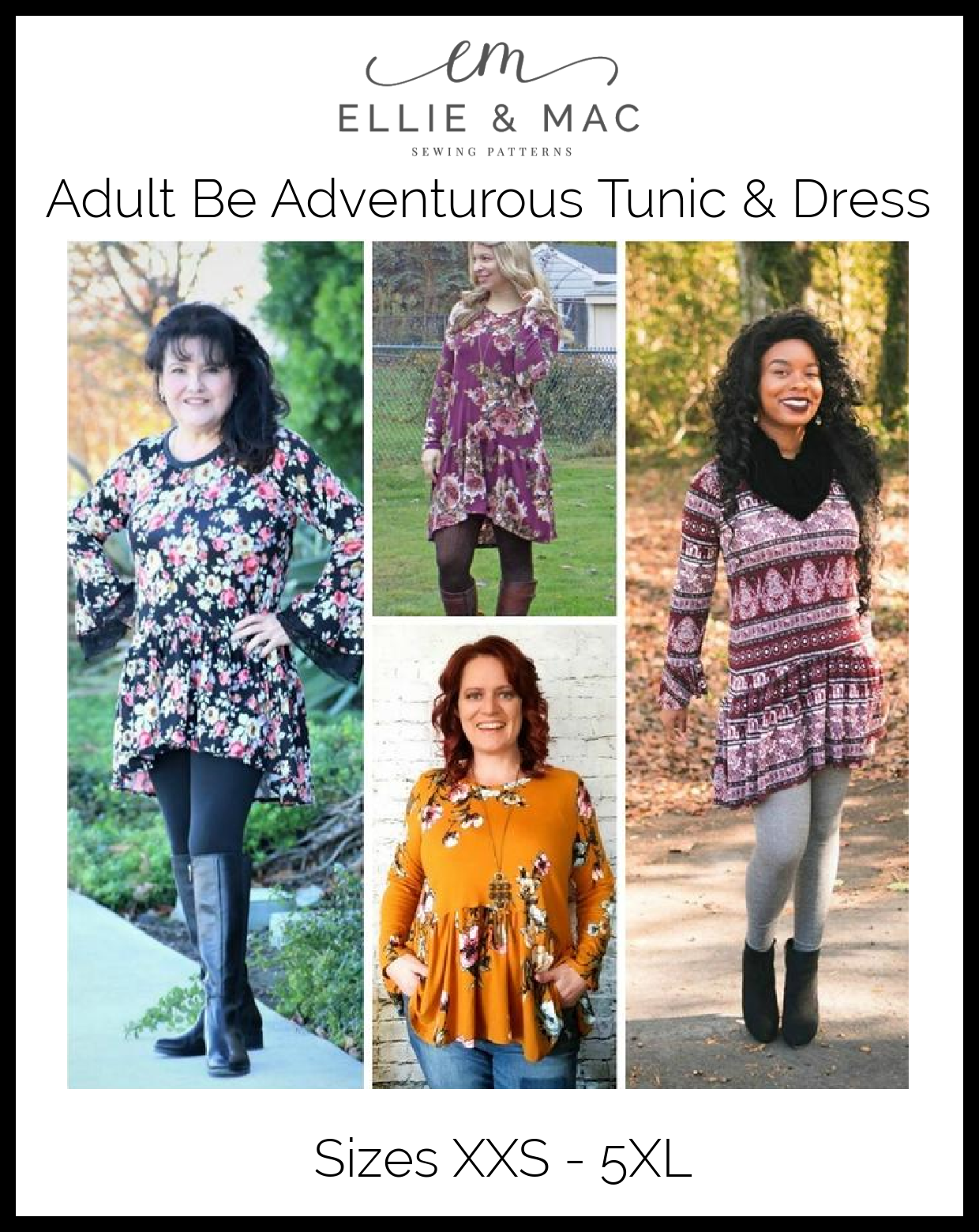 Be Adventurous Tunic Pattern - Clearance Sale