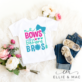 Bows Before Bros Cheerleader By Choice SVG Cutting File