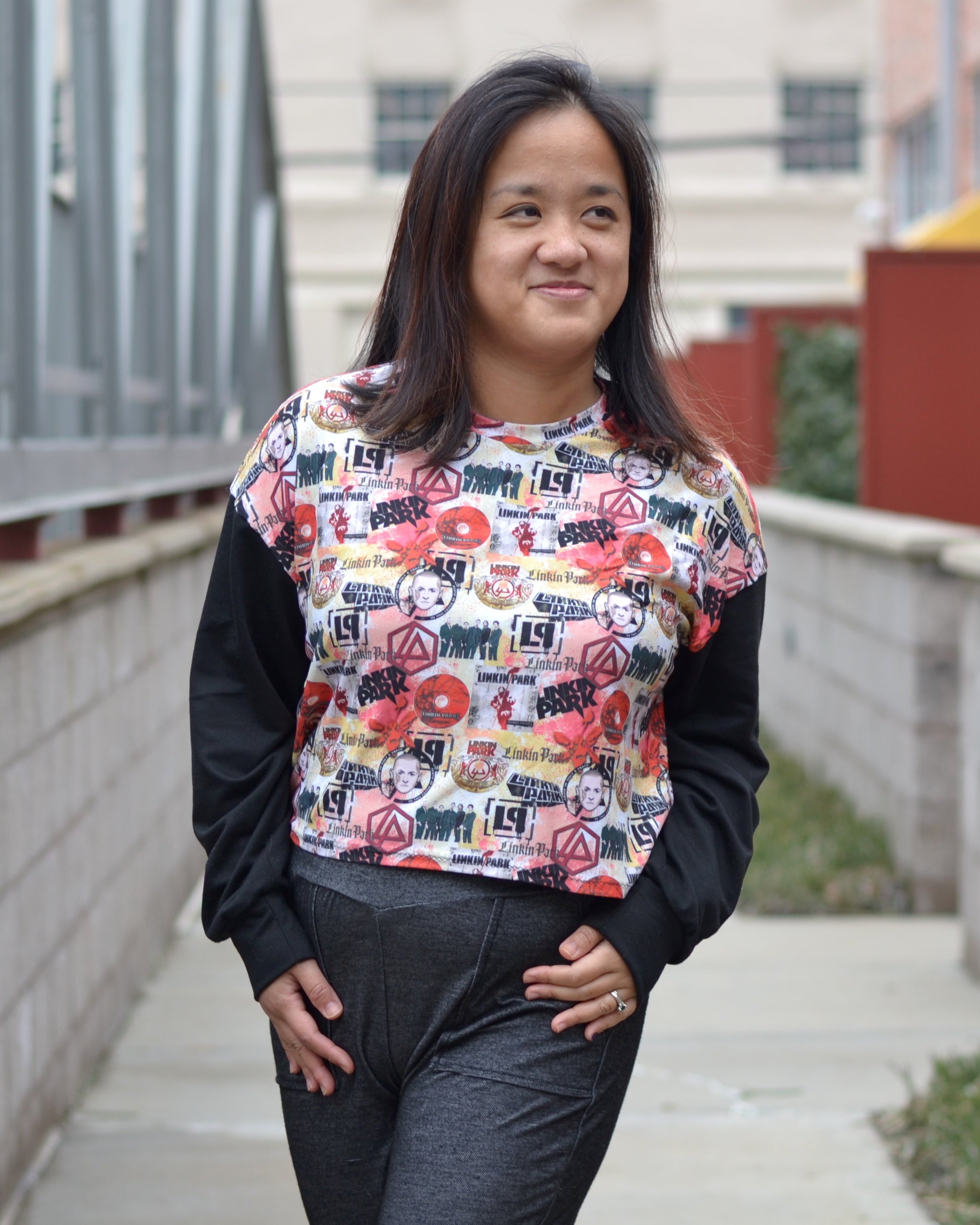 Adult Oversized Tee Sewing Pattern