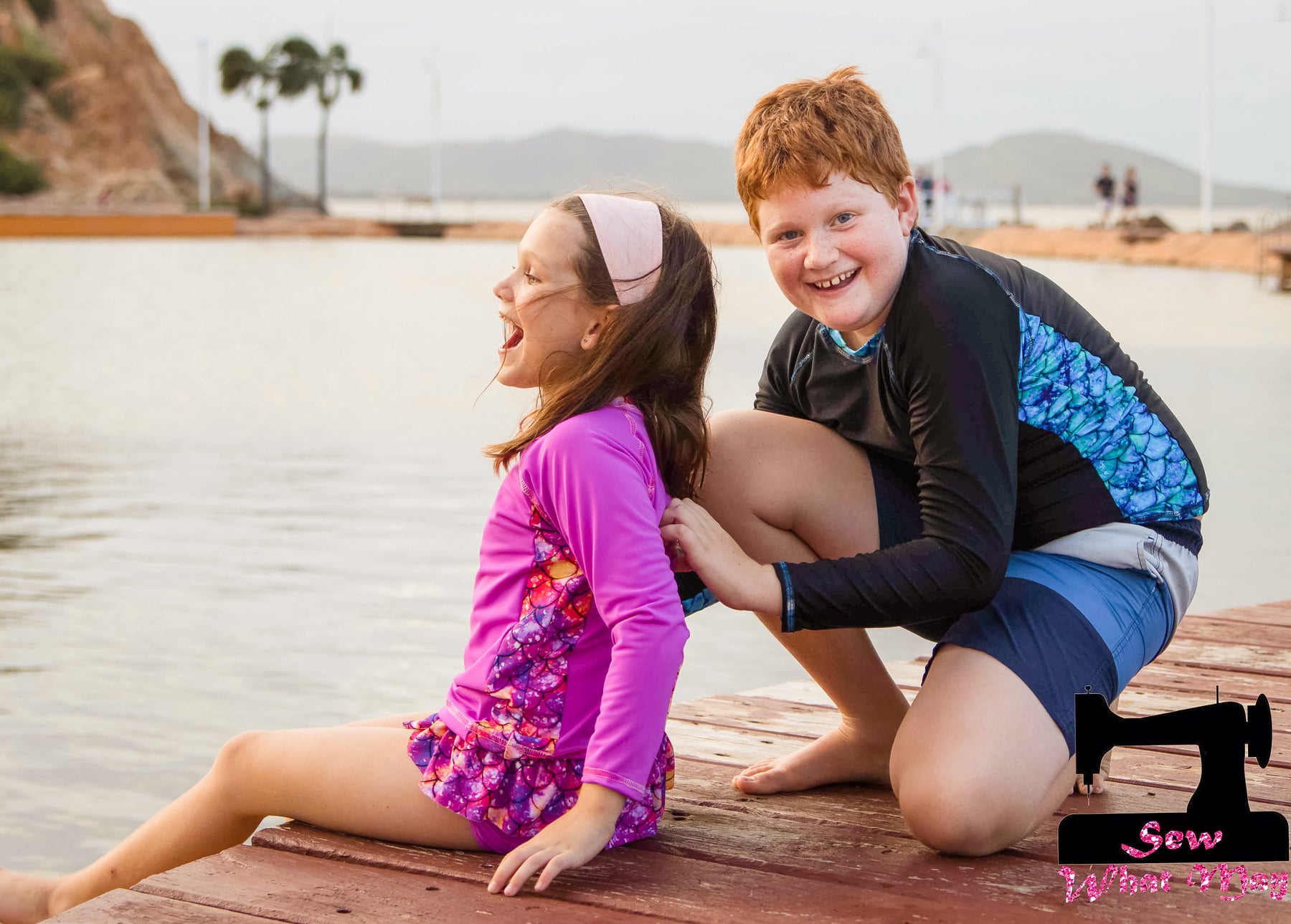 Kids Radical Rashguard Sewing Pattern