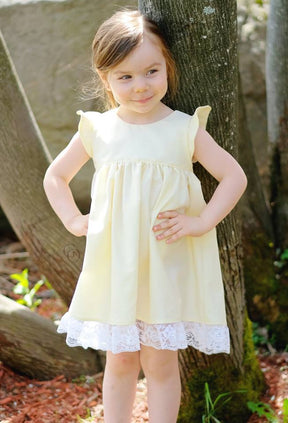 Girl's Be Curious Dress Pattern - Ellie and Mac, Digital (PDF) Sewing Patterns | USA, Canada, UK, Australia