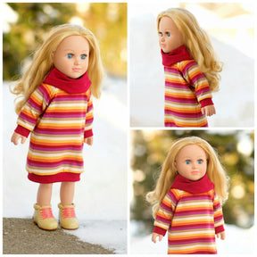 Going Home Sweater Doll Pattern