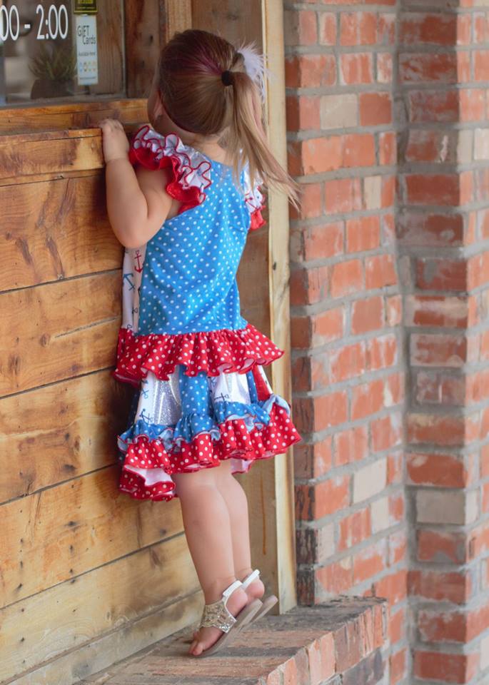 Girls Eva Skirt Set Pattern - Ellie and Mac, Digital (PDF) Sewing Patterns | USA, Canada, UK, Australia