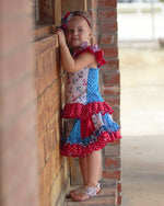 Girls Eva Skirt Set Pattern - Ellie and Mac, Digital (PDF) Sewing Patterns | USA, Canada, UK, Australia