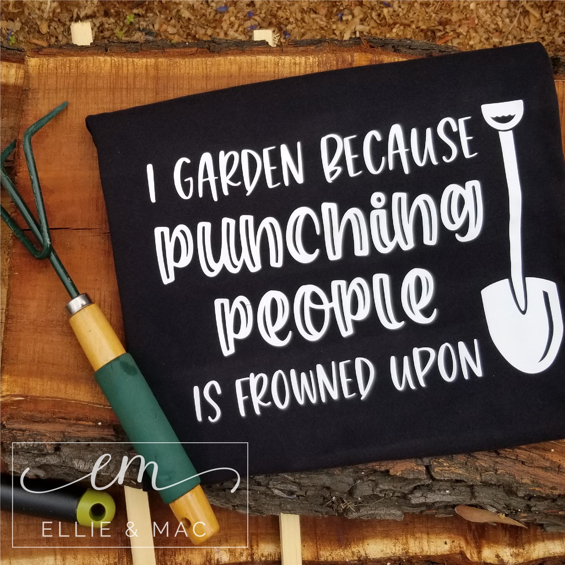 I Garden because Punching People is Frowned Upon Cut File