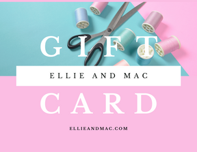 Ellie and Mac Gift Card