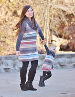 Women & Girl's Going Home Sweater Pattern Bundle - Ellie and Mac, Digital (PDF) Sewing Patterns | USA, Canada, UK, Australia