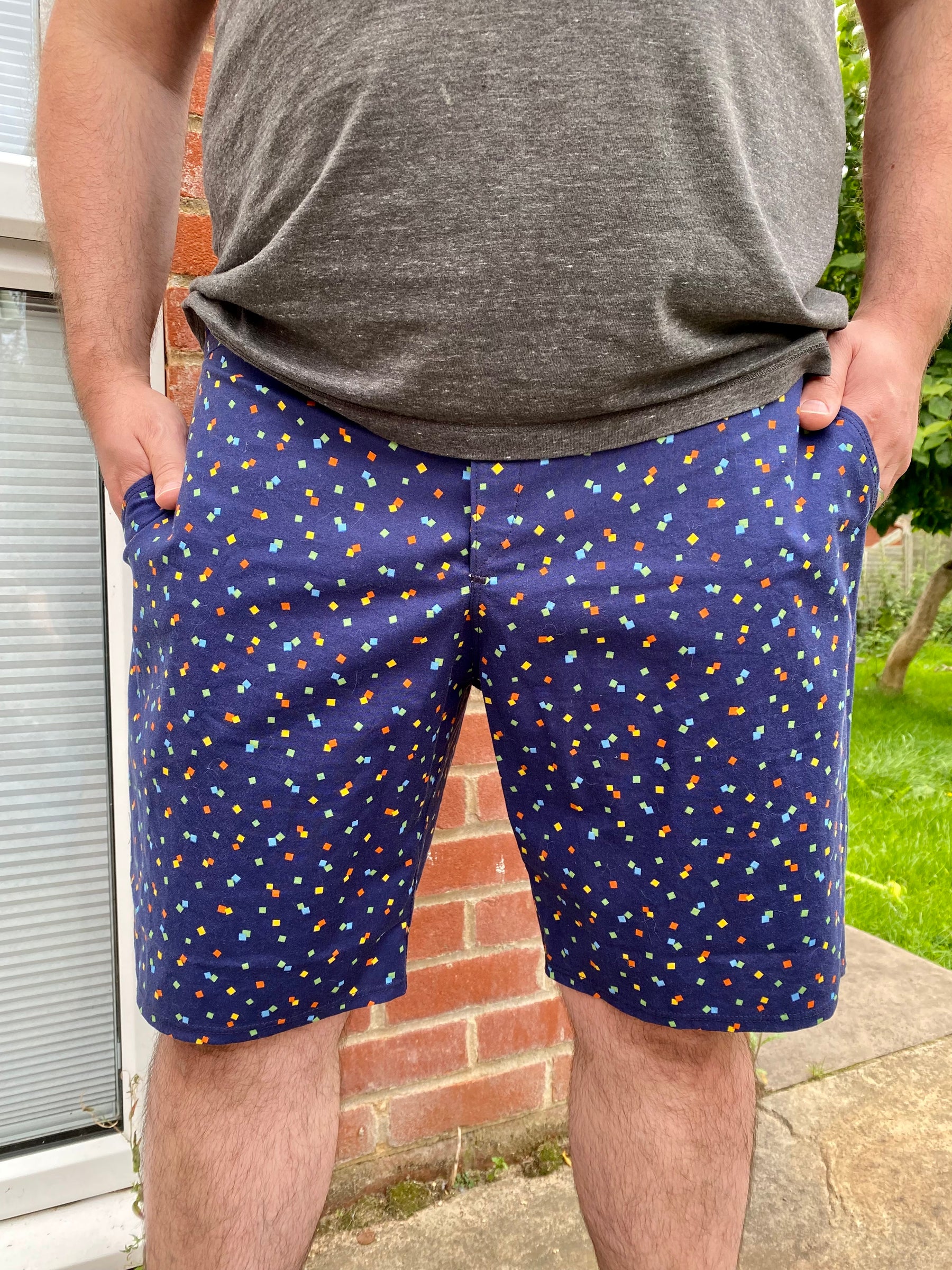 Adult Straight Fit Boardshorts Pattern