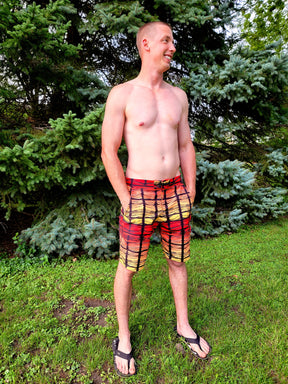 Adult Straight Fit Boardshorts Pattern