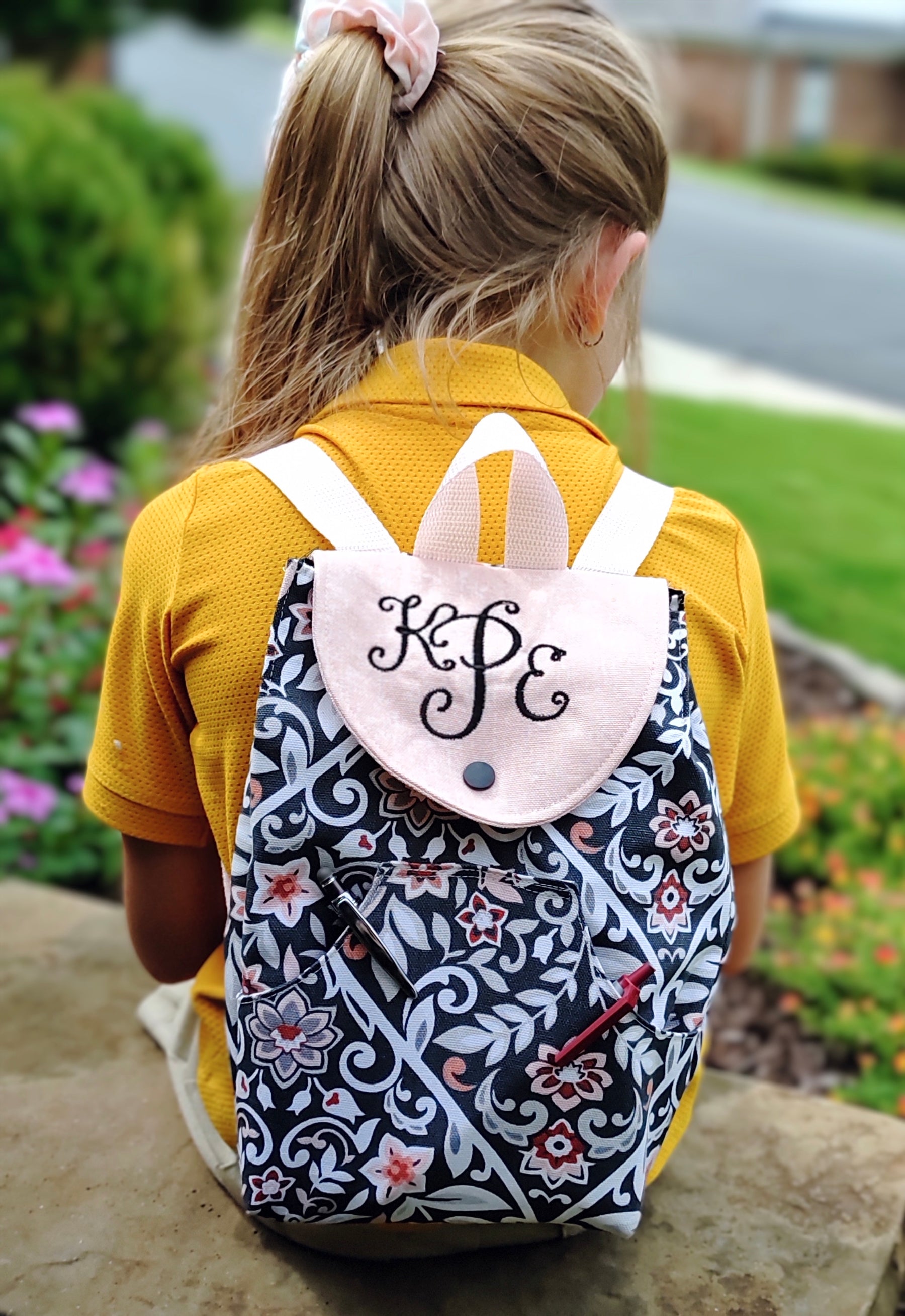 Toddler Backpack Sewing Pattern PDF