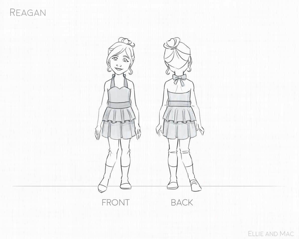 Reagan Halter Swing Top Pattern - Clearance Sale