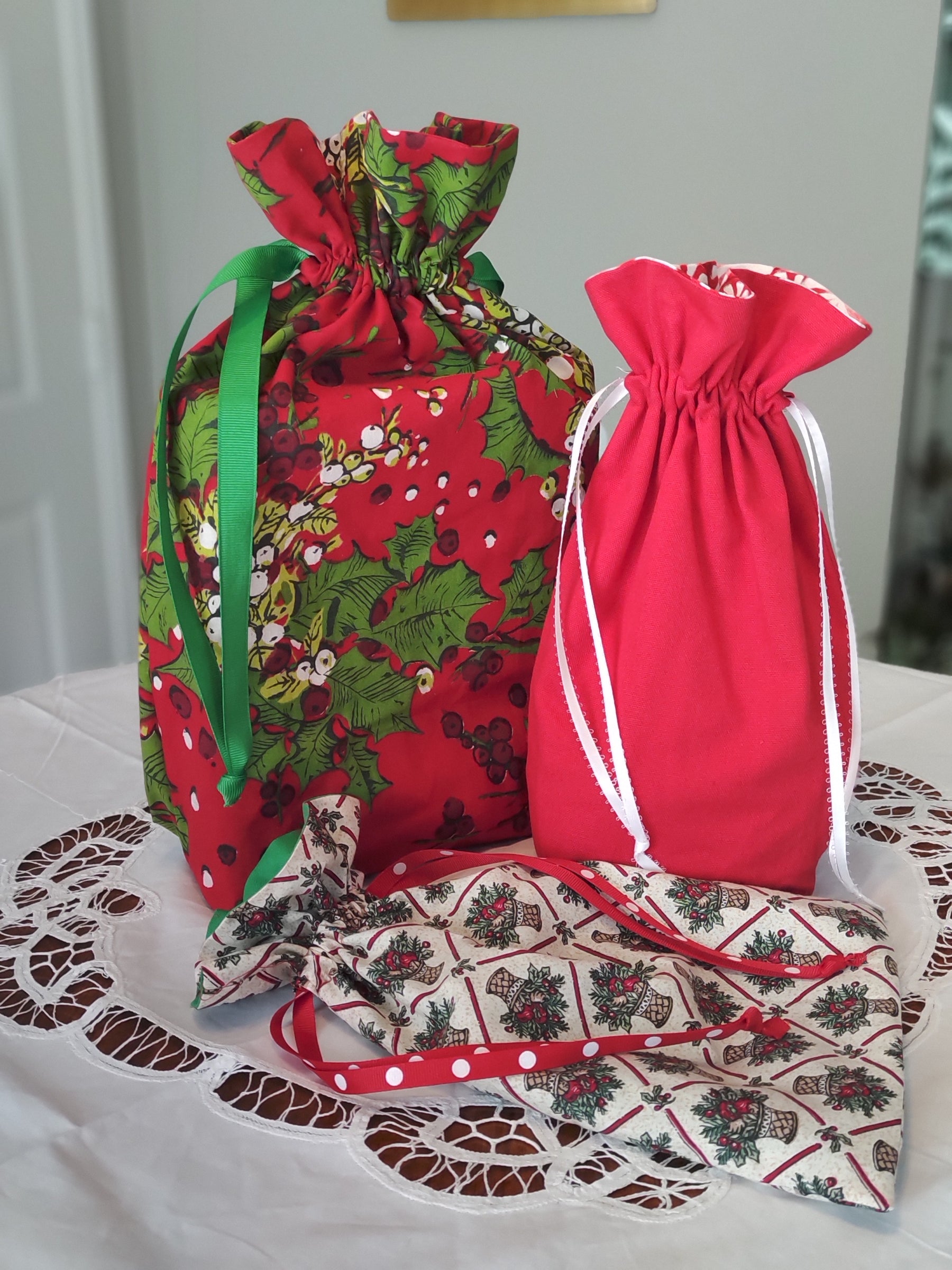 HOLIDAY Getter Done Bundle x 10 Fabric Gift Bags