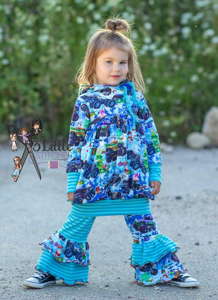 Lizzy Ruffled Pants Pattern - Clearance Sale