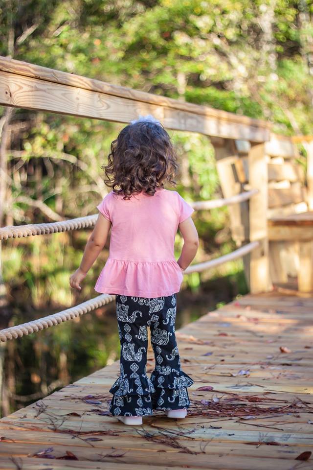 Lizzy Ruffled Pants Pattern - Clearance Sale