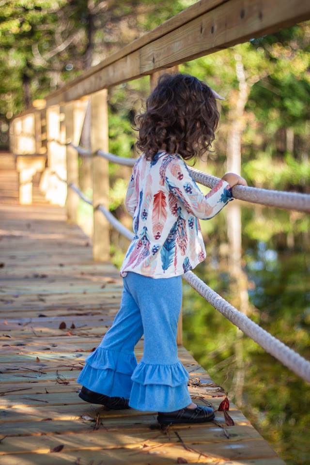 Lizzy Ruffled Pants Pattern - Clearance Sale