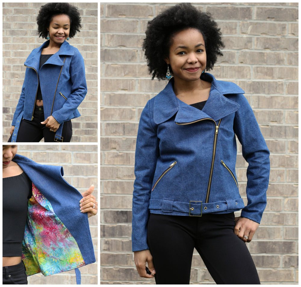 Modern Moto Jacket Sewing Pattern