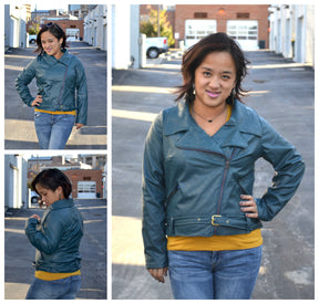 Modern Moto Jacket Pattern Adult