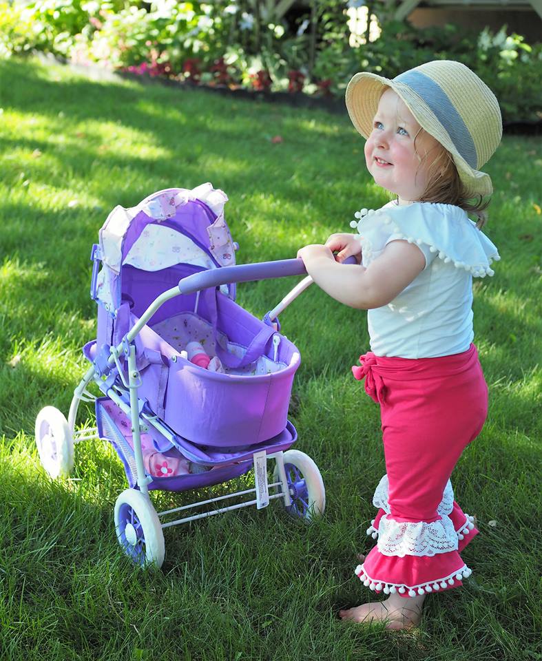 Olivia Stacked Ruffled Pants Pattern - Ellie and Mac, Digital (PDF) Sewing Patterns | USA, Canada, UK, Australia