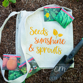 Seeds Sunshine & Sprouts Cut File