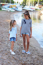 Girl's Shark Bite Top Pattern - Ellie and Mac, Digital (PDF) Sewing Patterns | USA, Canada, UK, Australia