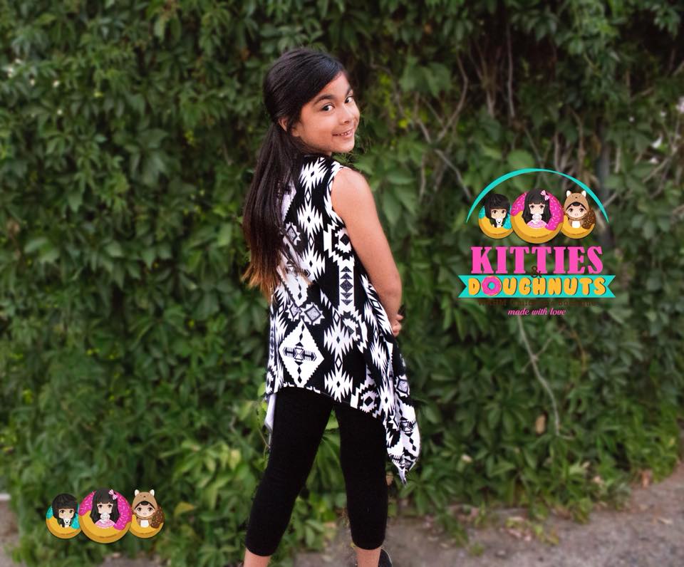 Girl's Shark Bite Top Pattern - Ellie and Mac, Digital (PDF) Sewing Patterns | USA, Canada, UK, Australia