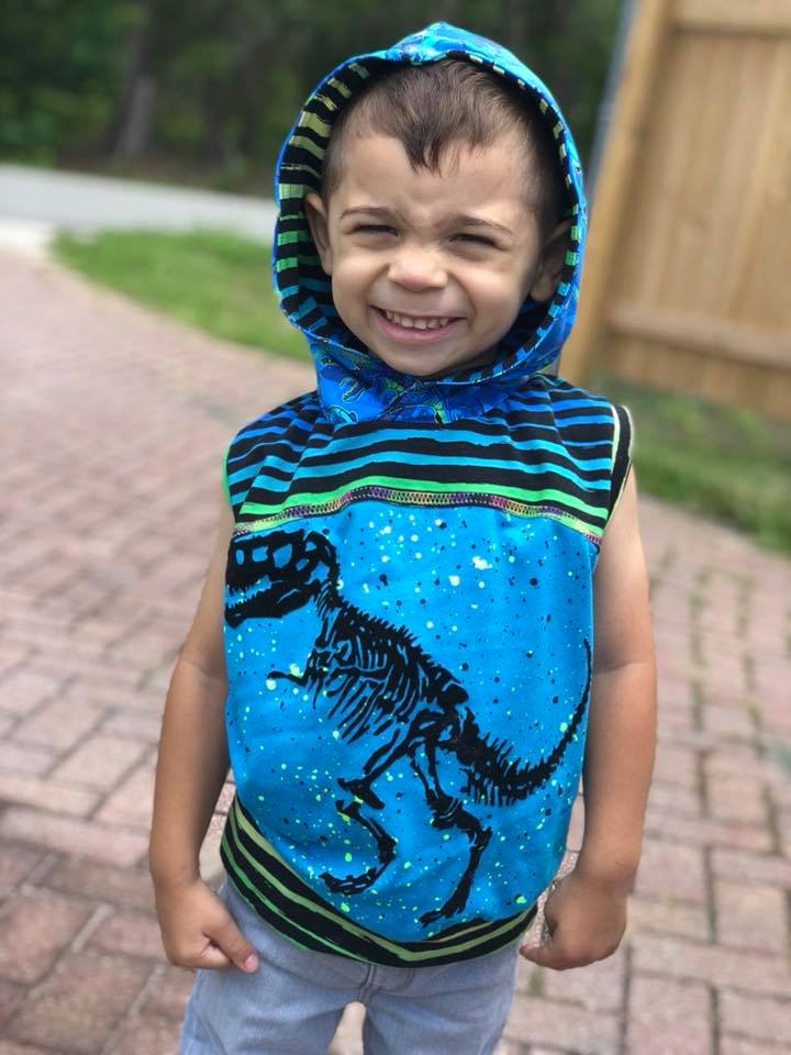 Tatum Hoodie Tank Top Pattern - Ellie and Mac, Digital (PDF) Sewing Patterns | USA, Canada, UK, Australia