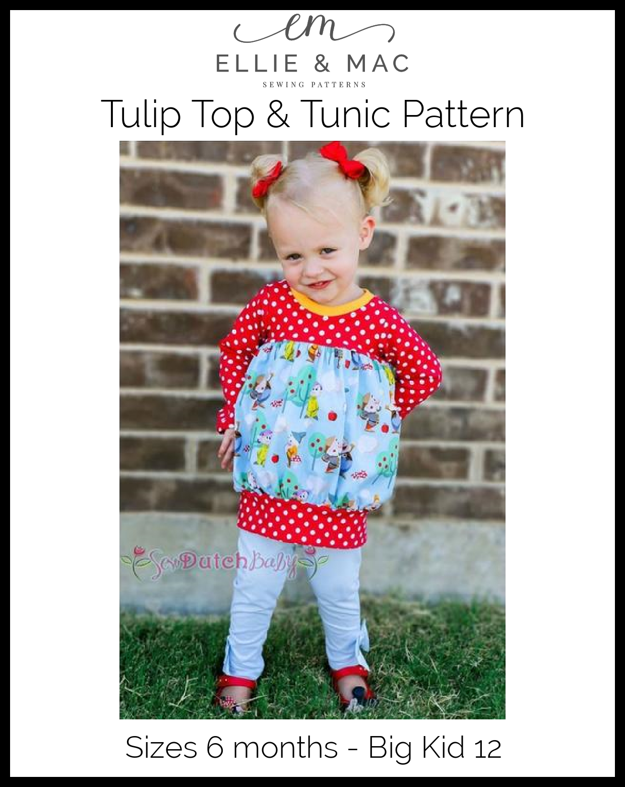 Tulip Tunic Pattern - Clearance Sale