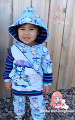 Unisex Undercover Hoodie Pattern - Ellie and Mac, Digital (PDF) Sewing Patterns | USA, Canada, UK, Australia