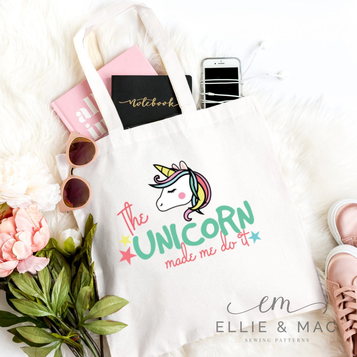 The Unicorn Made Me Do It SVG Cutting File