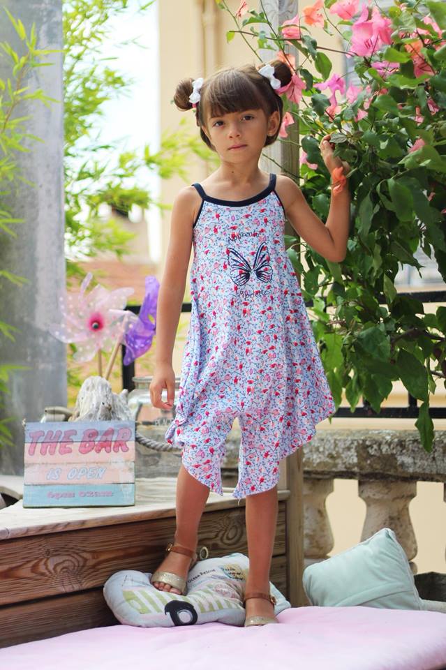 Girl's Vacation Romper Pattern - Ellie and Mac, Digital (PDF) Sewing Patterns | USA, Canada, UK, Australia