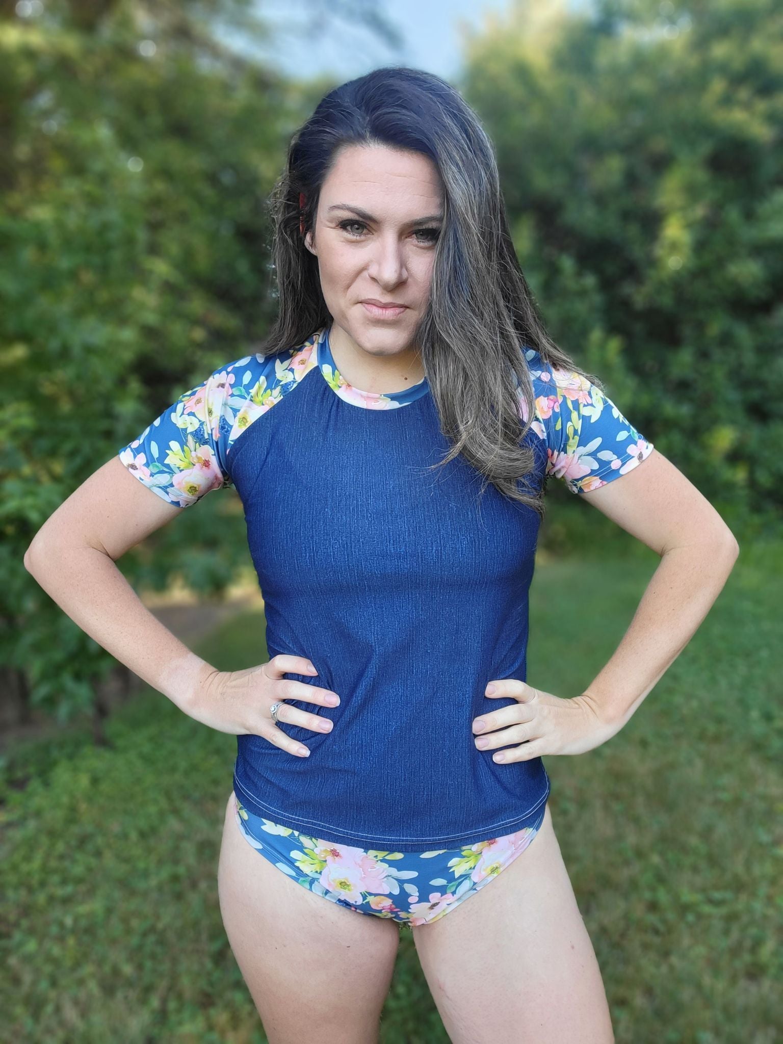 Wave Rider Rash Guard Set & Swimsuit Pattern